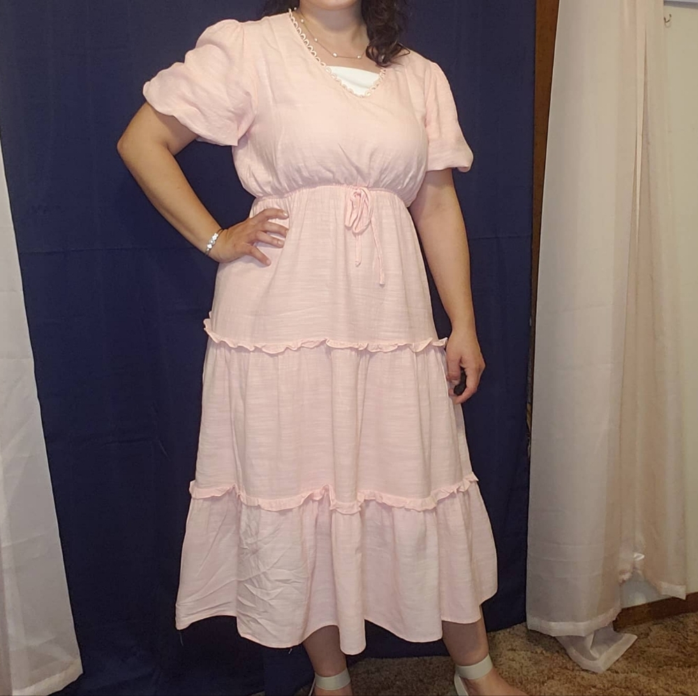 Blush Midi Dress